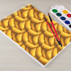 Альбом для рисования Сочная текстура из бананов - фото 2
