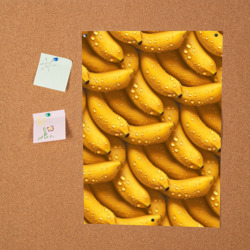 Постер Сочная текстура из бананов - фото 2