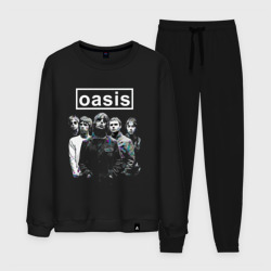 Мужской костюм хлопок Oasis рок группа