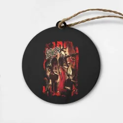 Деревянная игрушка круг Slayer ад