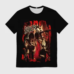 Мужская футболка 3D Slayer ад