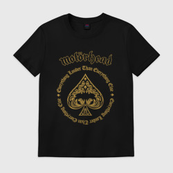 Мужская футболка хлопок Motorhead золотой