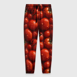 Мужские брюки 3D Сочная текстура из томатов