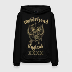 Женская толстовка 3D Motorhead England