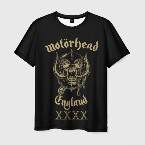 Мужская футболка 3D Motorhead England, цвет 3D печать