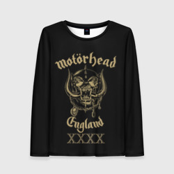 Женский лонгслив 3D Motorhead England