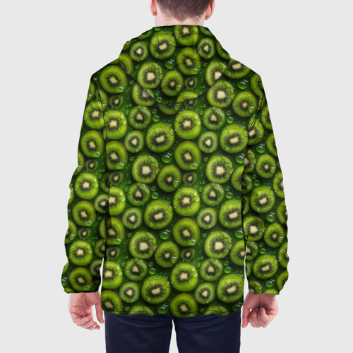 Мужская куртка 3D Сочная текстура из мелкого киви, цвет 3D печать - фото 5