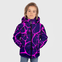 Зимняя куртка для мальчиков 3D Неоновая аниме вода - фото 2