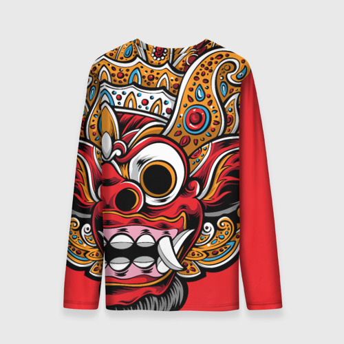 Мужской лонгслив 3D Barong - Bali - tattoo, цвет 3D печать - фото 2