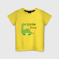 Детская футболка хлопок Маленький динозаврик