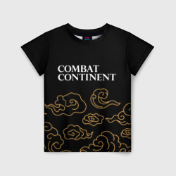 Детская футболка 3D Combat Continent anime clouds