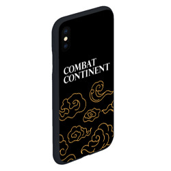 Чехол для iPhone XS Max матовый Combat Continent anime clouds - фото 2