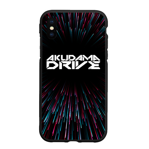 Чехол для iPhone XS Max матовый Akudama Drive infinity