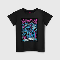 Детская футболка хлопок Blink 182 рок группа