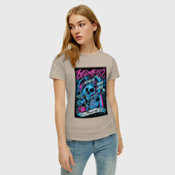 Женская футболка хлопок Blink 182 рок группа - фото 2