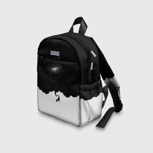 Детский рюкзак 3D Черно-белая галактика - фото 5