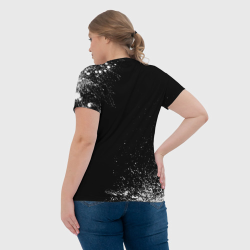 Женская футболка 3D Определение: девушка бильярдист, цвет 3D печать - фото 7