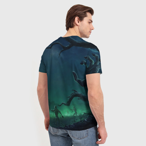 Мужская футболка 3D Граф Хомякула - вампир Дракула пародия, цвет 3D печать - фото 4