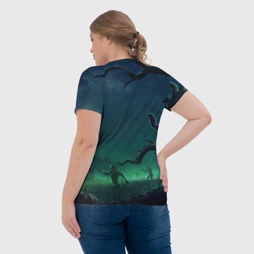 Женская футболка 3D Граф Хомякула - вампир Дракула пародия, цвет 3D печать - фото 7