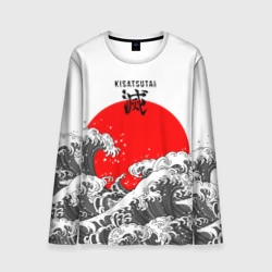 Мужской лонгслив 3D Корпус убивающий демонов