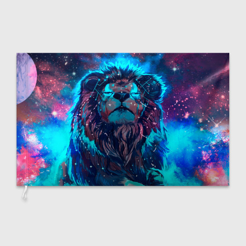 Флаг 3D Магический лев - фото 3
