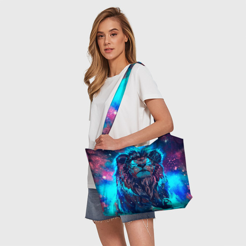 Пляжная сумка 3D Магический лев - фото 5