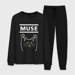 Мужской костюм хлопок Muse rock cat