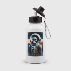 Бутылка спортивная Скелет космонавта