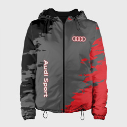 Женская куртка 3D Audi sport grunge