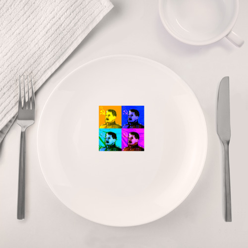 Набор: тарелка + кружка Color Stalin - фото 4