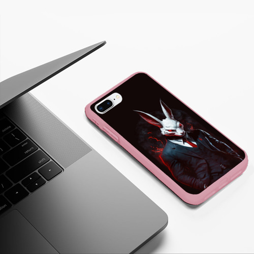 Чехол для iPhone 7Plus/8 Plus матовый с принтом Devil rabbit, фото #5