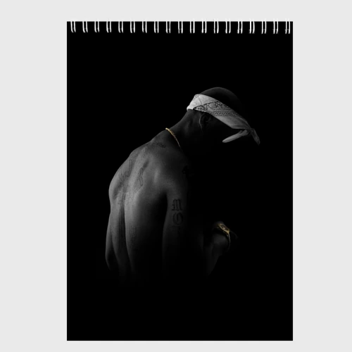 Скетчбук 2Pac Тупак Шакур
