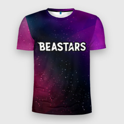 Мужская футболка 3D Slim Beastars gradient space