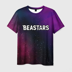 Мужская футболка 3D Beastars gradient space
