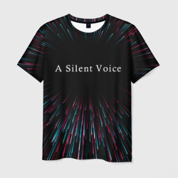 Мужская футболка 3D A Silent Voice infinity