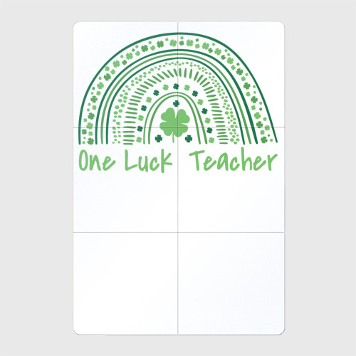 Магнитный плакат 2Х3 One luck teacher