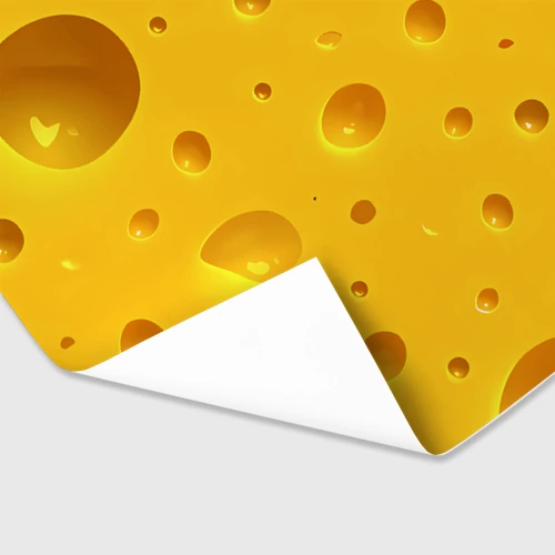 Бумага для упаковки 3D Сырная текстура - фото 3
