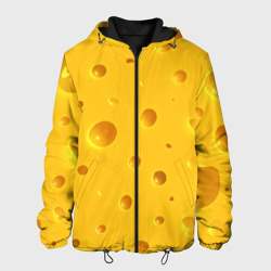 Мужская куртка 3D Сырная текстура