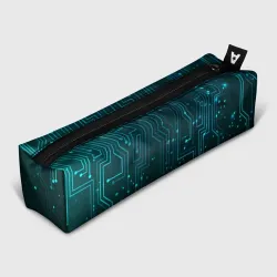Пенал школьный 3D Микросхема