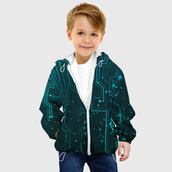Детская куртка 3D Микросхема - фото 2