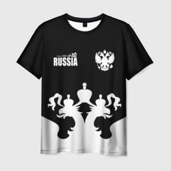 Мужская футболка 3D Russia national team