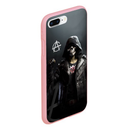 Чехол для iPhone 7Plus/8 Plus матовый Зомби анархист - фото 2