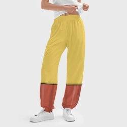 Женские джоггеры оверсайз 3D Лысый плащ - Сайтама - фото 2