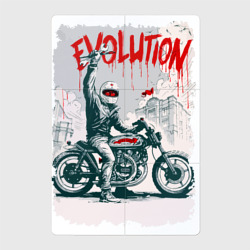 Магнитный плакат 2Х3 Evolution - motorcycle