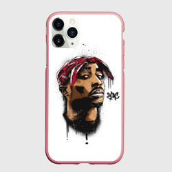 Чехол для iPhone 11 Pro Max матовый 2Pac - Тупак Шакур