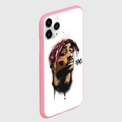 Чехол для iPhone 11 Pro Max матовый 2Pac - Тупак Шакур - фото 2