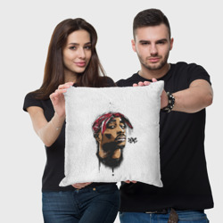 Подушка 3D 2Pac - Тупак Шакур - фото 2