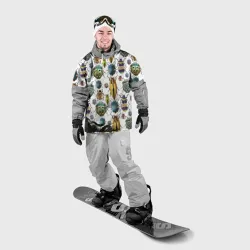 Накидка на куртку 3D Кислотные жуки