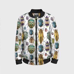 Детский бомбер 3D Кислотные жуки