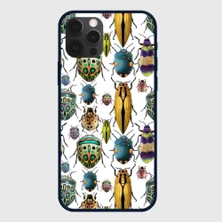 Чехол для iPhone 12 Pro Кислотные жуки